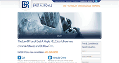 Desktop Screenshot of criminalazlawyer.com